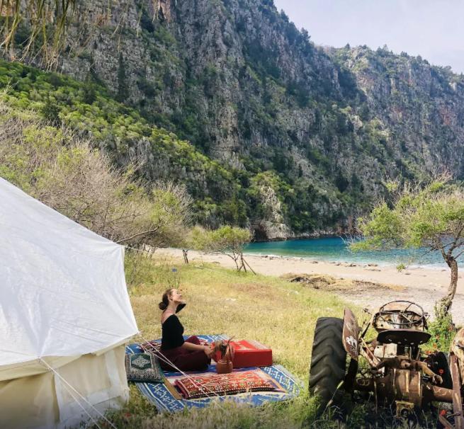 Butterfly Valley Beach Glamping With Food Олудениз Екстериор снимка